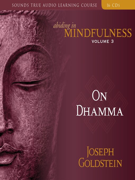 Title details for Abiding in Mindfulness, Volume 3 by Joseph Goldstein - Wait list